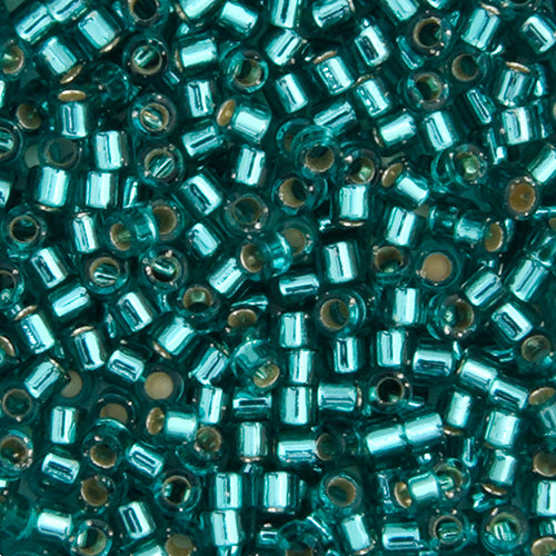 Miyuki Delica 11/0  Silver Lined Beads