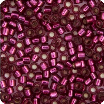 Miyuki Delica 11/0  Silver Lined Beads