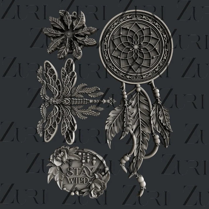 Zuri Mould - Dragonfly Dreamcatcher