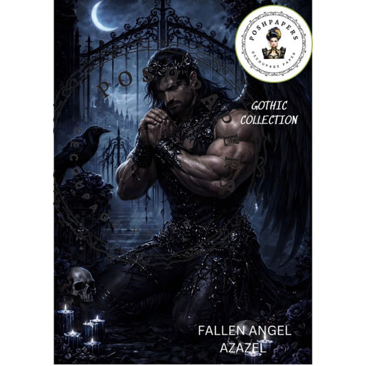 Posh Papers - Fallen Angel, Azazel 53x73 cm