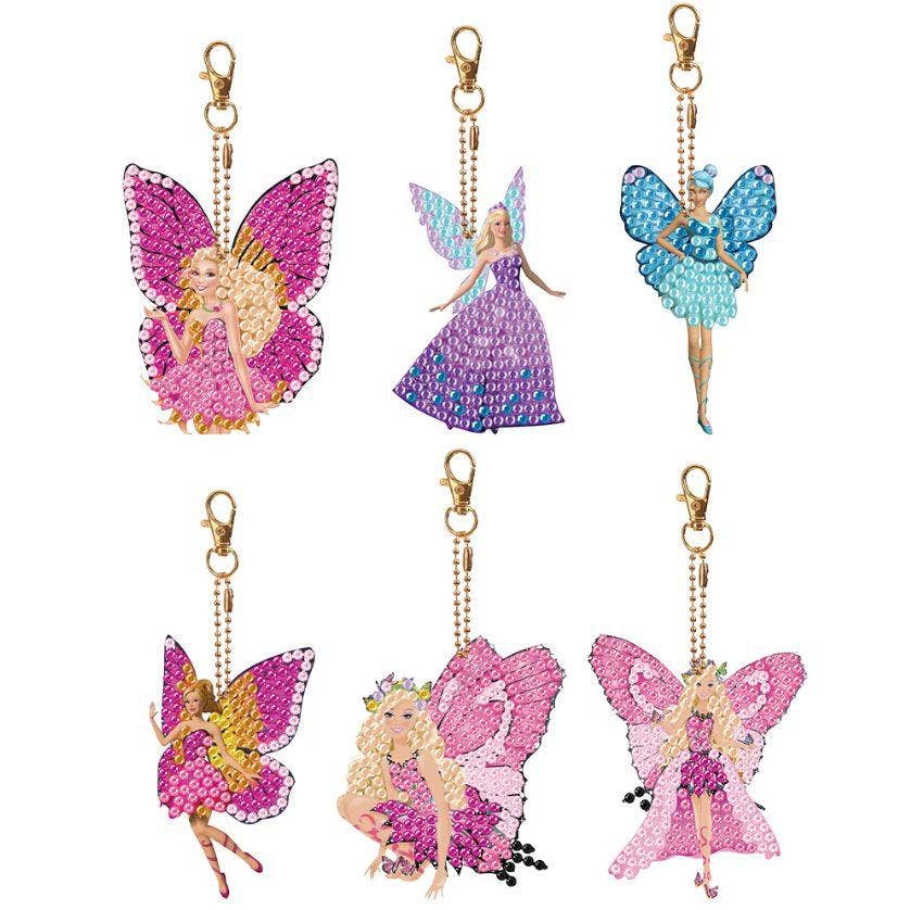 Diamond Brands - Fairy Diamond Painting Key Chain Kit