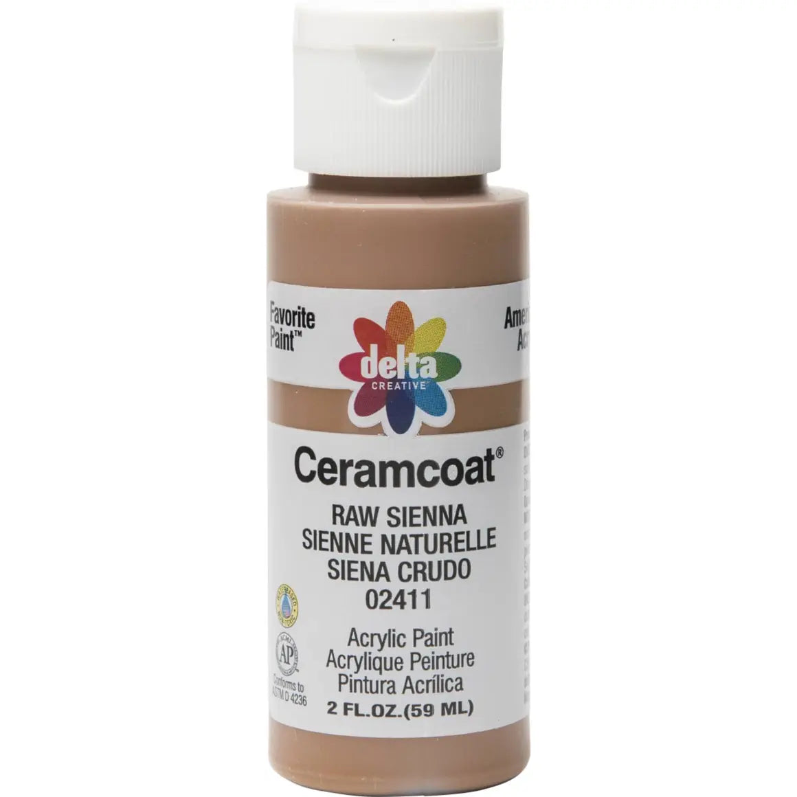 Delta Ceramacoat Matte Acrylic Paint 59 ml - Colour Variety