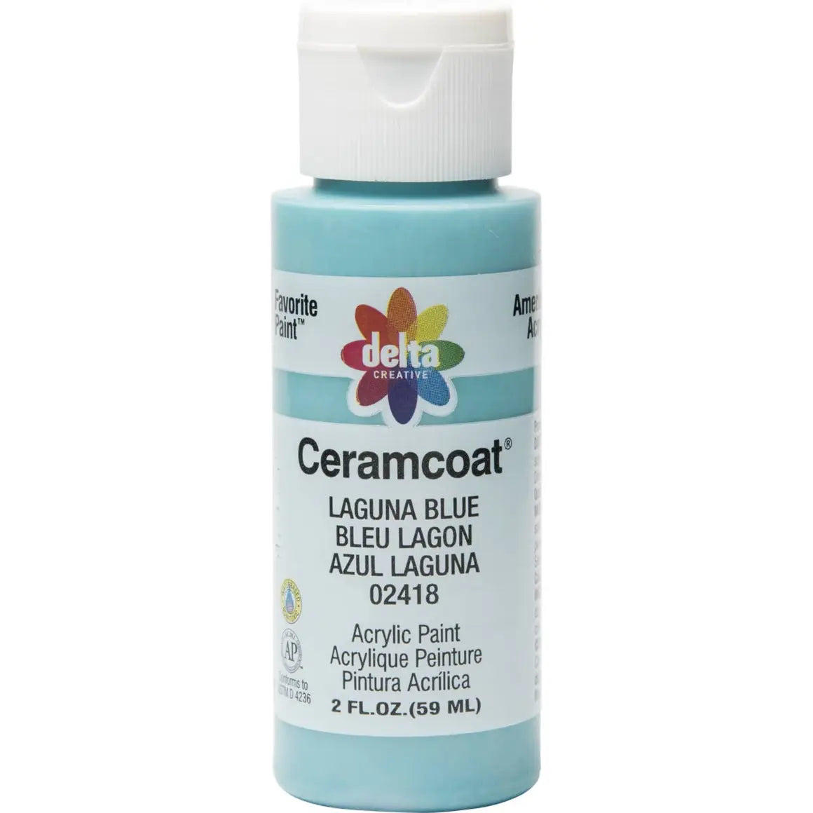 Delta Ceramacoat Matte Acrylic Paint 59 ml - Colour Variety