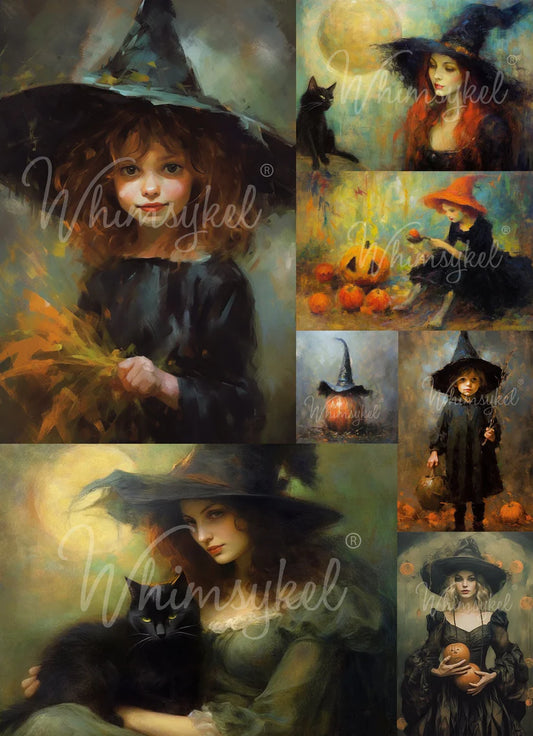 Whimsykel Designs : Decoupage Paper : Charms and Chaos 21x29"