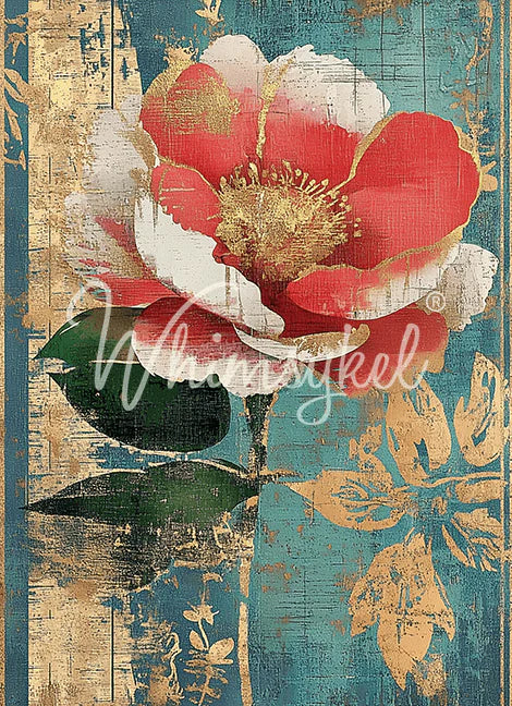 Whimsykel Coral Blossom 29x21