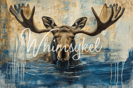 Whimsykel Morning Dip 21x29"