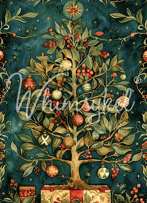 Whimsykel Designs : Decoupage Paper : Pear Tree  21x29
