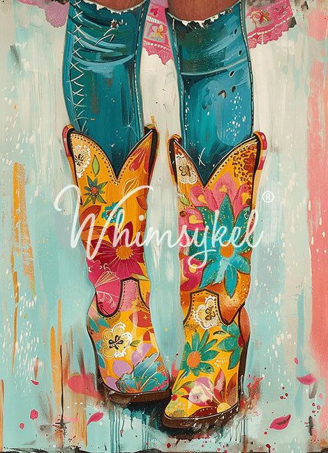 Whimsykel Designs : Decoupage Paper : Sassy Feet 21x29