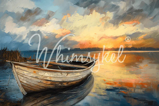 Whimsykel Designs : Decoupage Paper : Sunset Hideaway 29x21