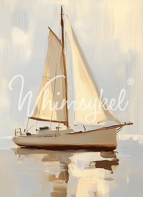 Whimsykel Designs : Decoupage Paper : Tranquil Voyage 21x29