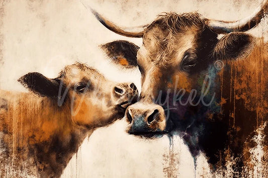 Whimsykel Designs : Decoupage Paper : Mooving Moments 29x21"