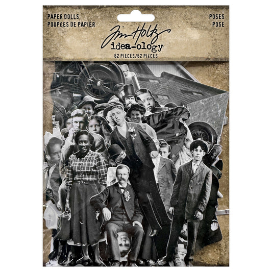 Tim Holtz Idea-ology Paper Dolls Poses