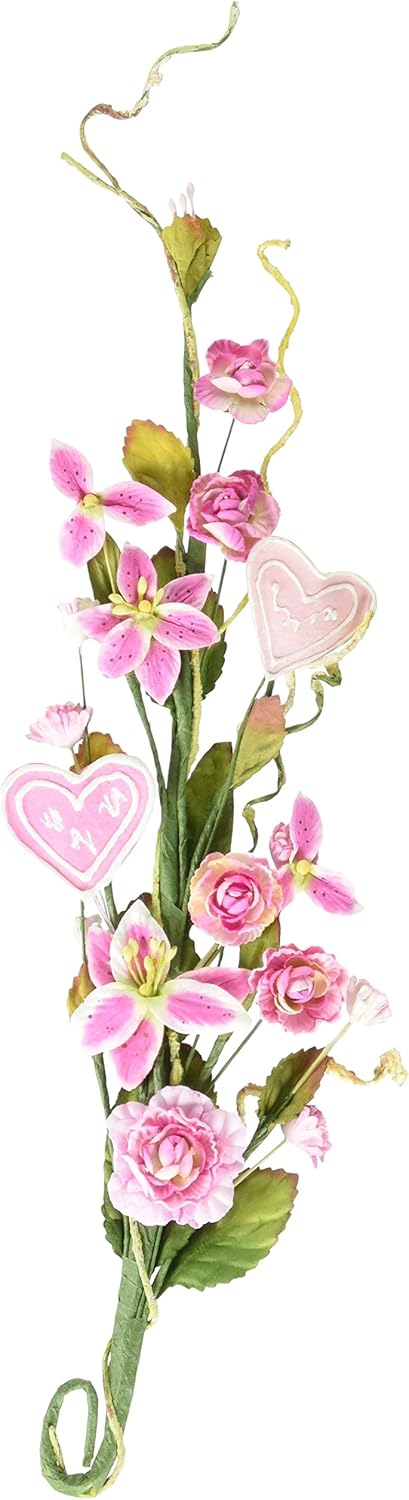 Prima Valentine Vine Heart & Flower Embellishments