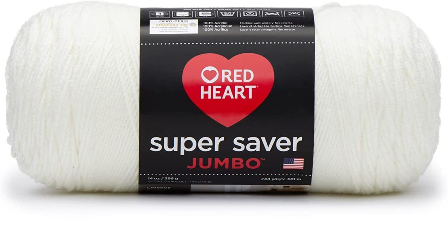 Red Heart Super Saver Jumbo Yarn - 744 yds