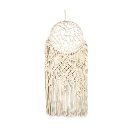 DREAM CATCHER WHITE MACRAME
