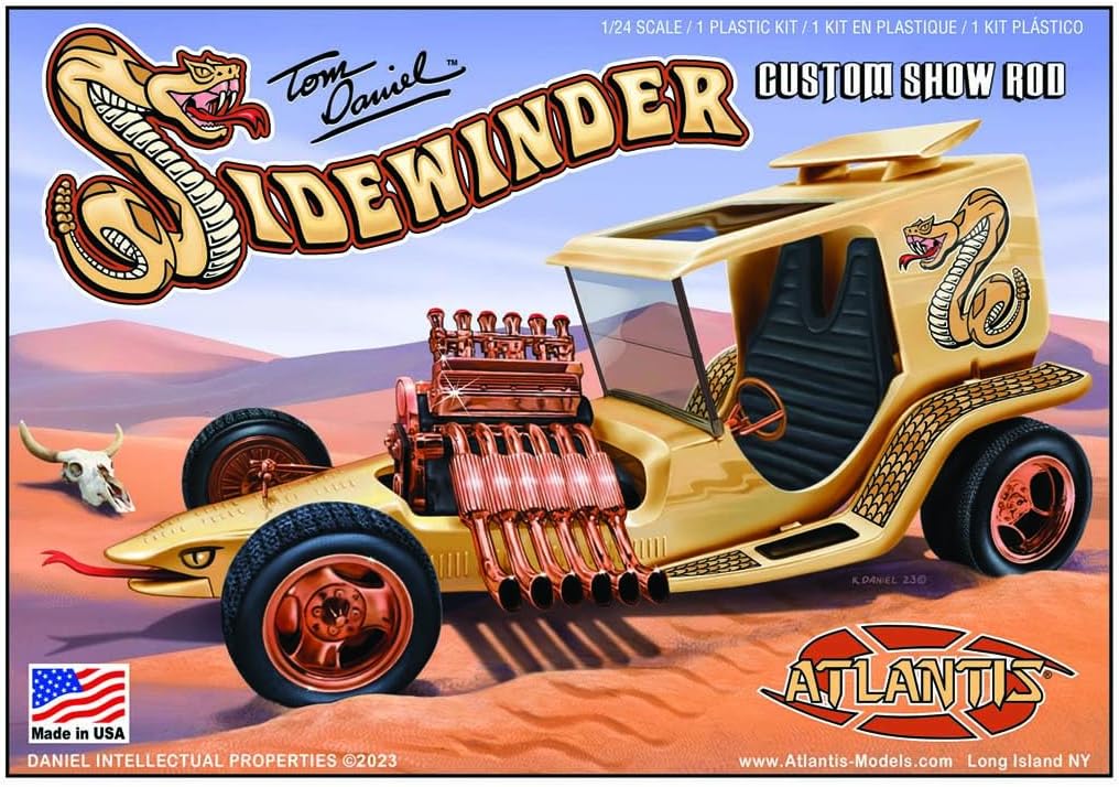 Atlantis 1/24 Tom Daniela Sidewinder Custom Show Rod