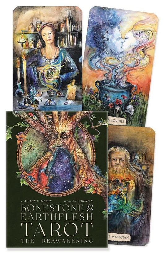 Bonestone & Earthflesh Tarot : The Reawakening