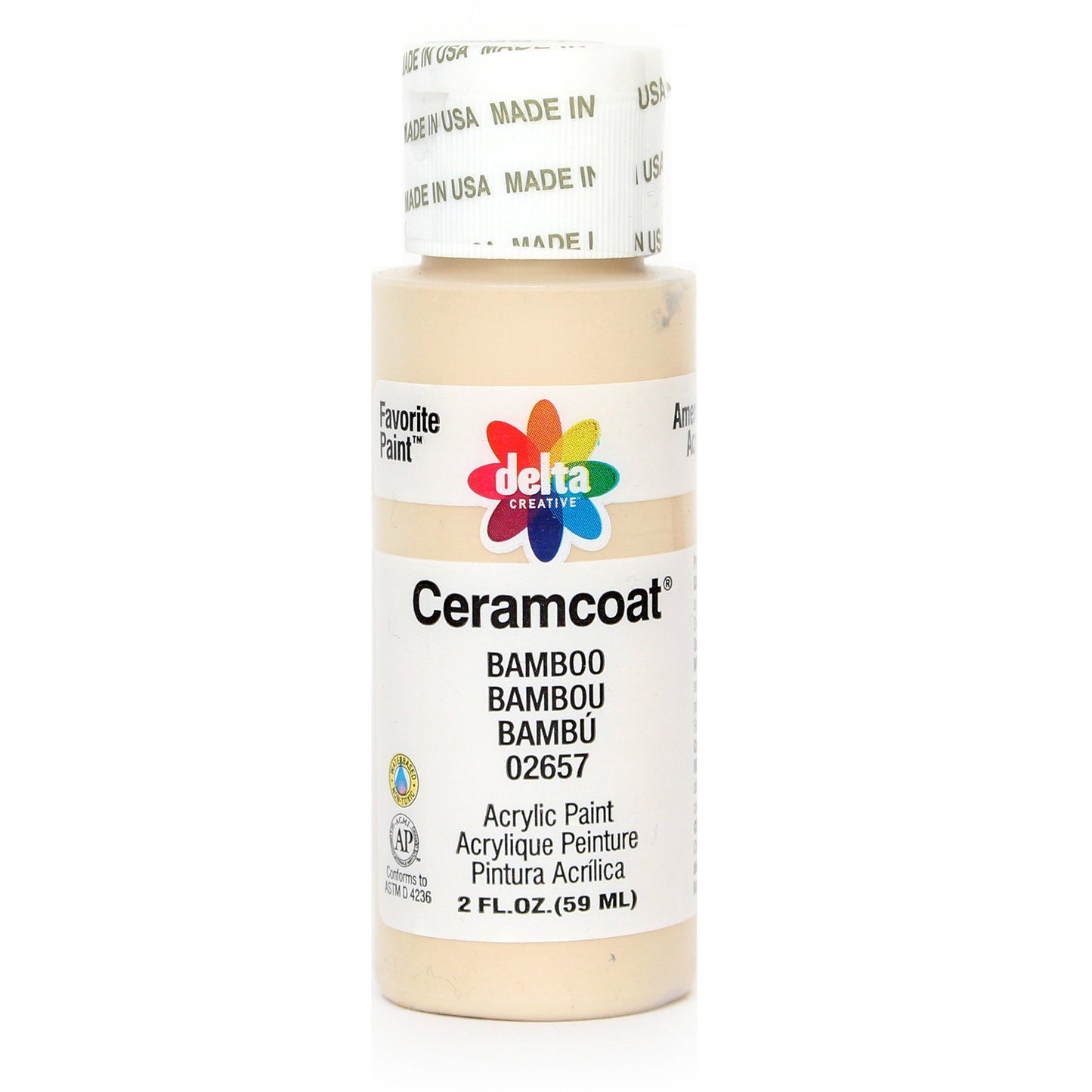 Delta Ceramacoat Matte Acrylic Paint 59 ml - Colour Variety