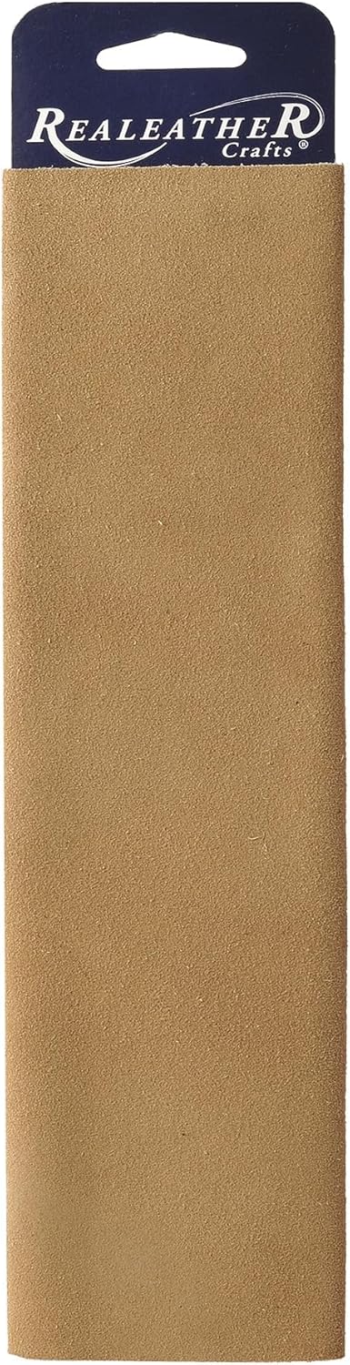 Releather Suede Trim Beige 8.5x11"