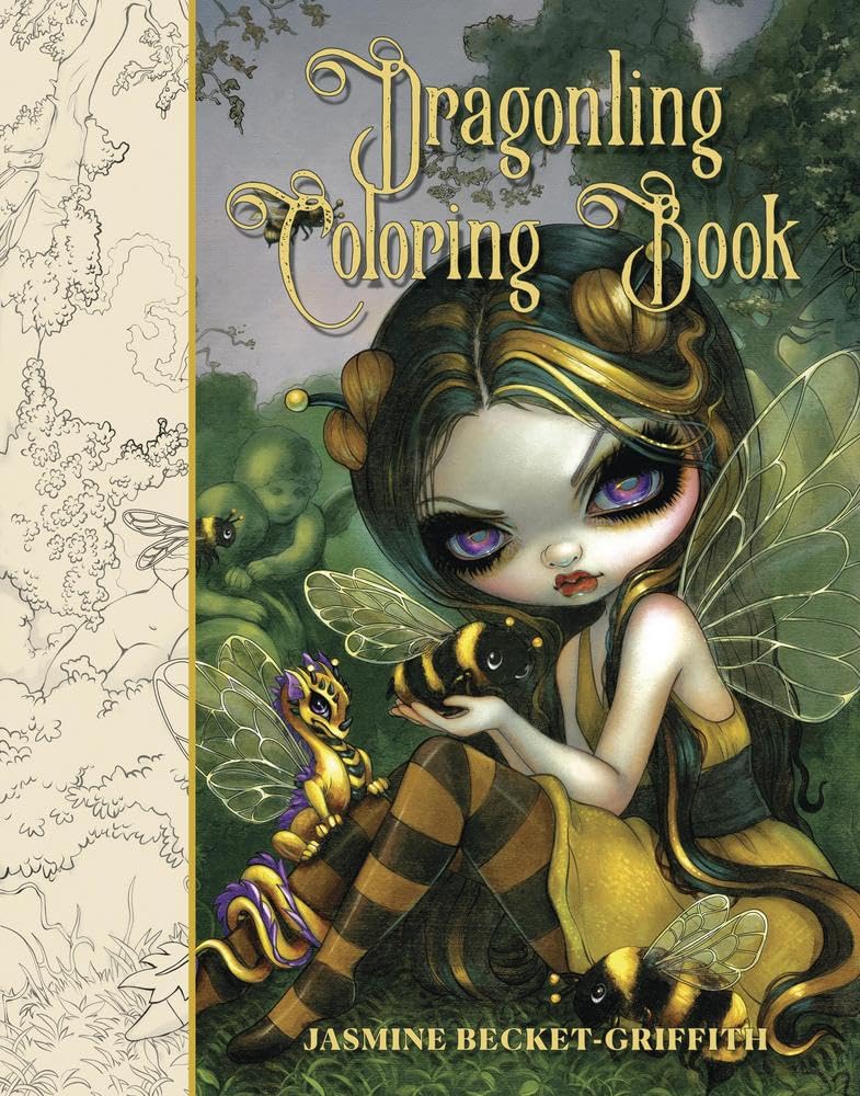 Dragonling Colouring book