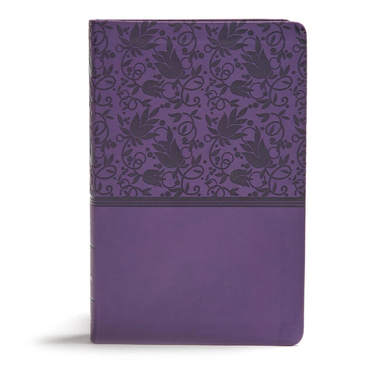 KJV Giant Print - Purple soft Leather Indexed