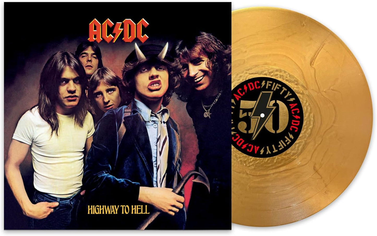 Highway To Hell (50th Anniversary Gold Colour Vinyl) - ACDC