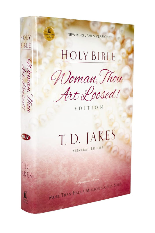 NKJV Woman Thou Art Loosed Hardcover w/ Red Letter