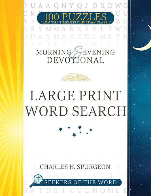 Moring and Evening Devotional Large Print Word Search