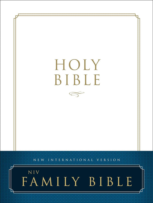 NIV Family Bible, Hardcover w/ Red Letter