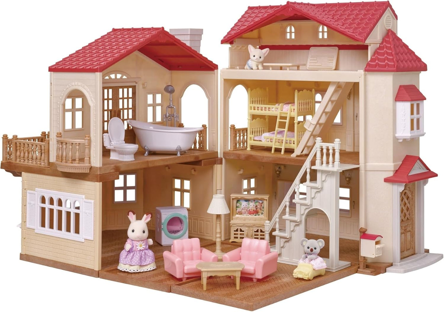 Calico Critters Country Home Gift Set Secret Attic Playroom