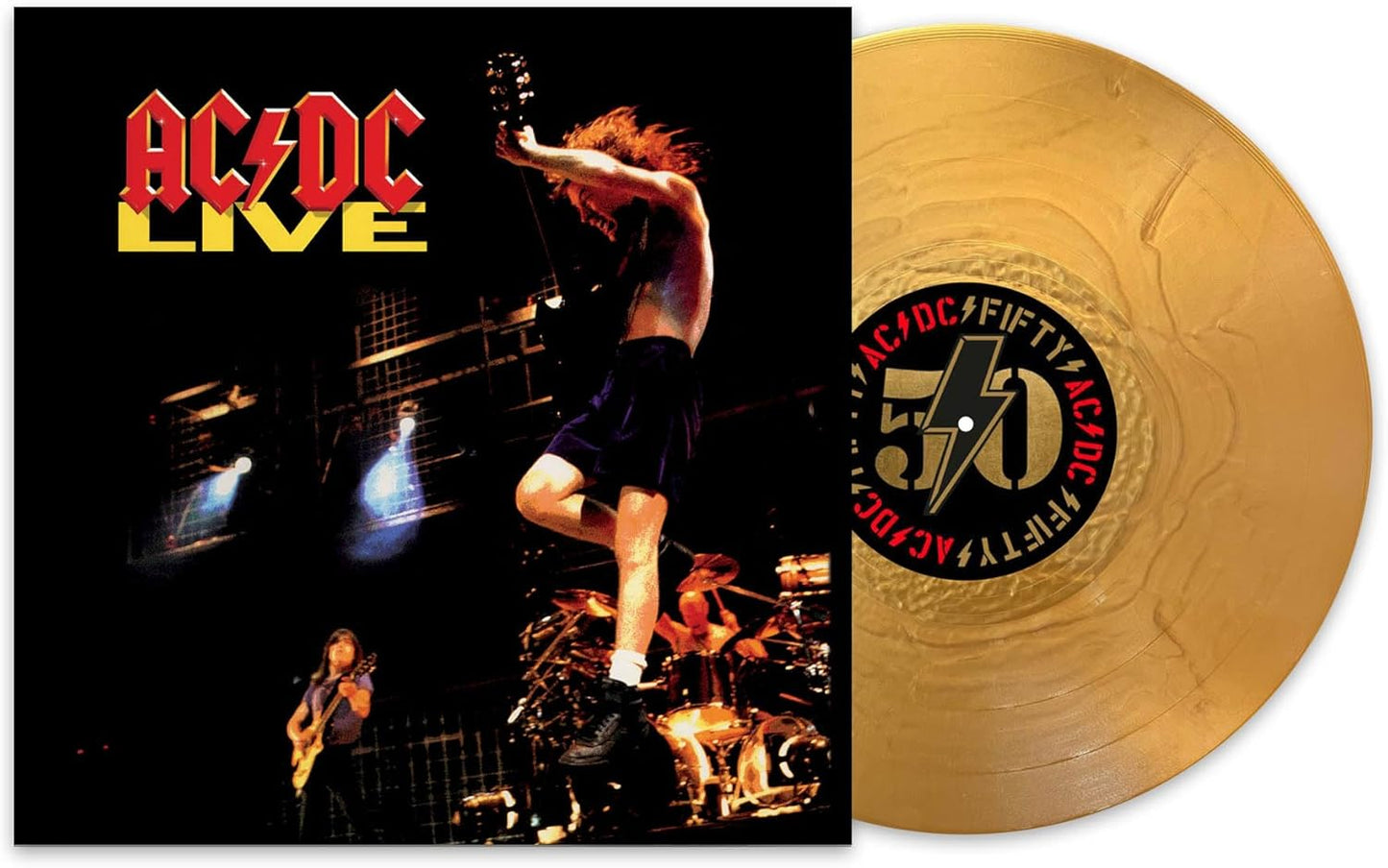 Live (50th Anniversary Gold Colour Vinyl) - ACDC
