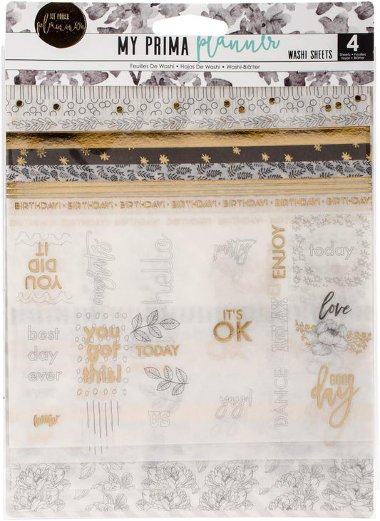 Prima - My Prima Planner Embellishments - Washi Sheets