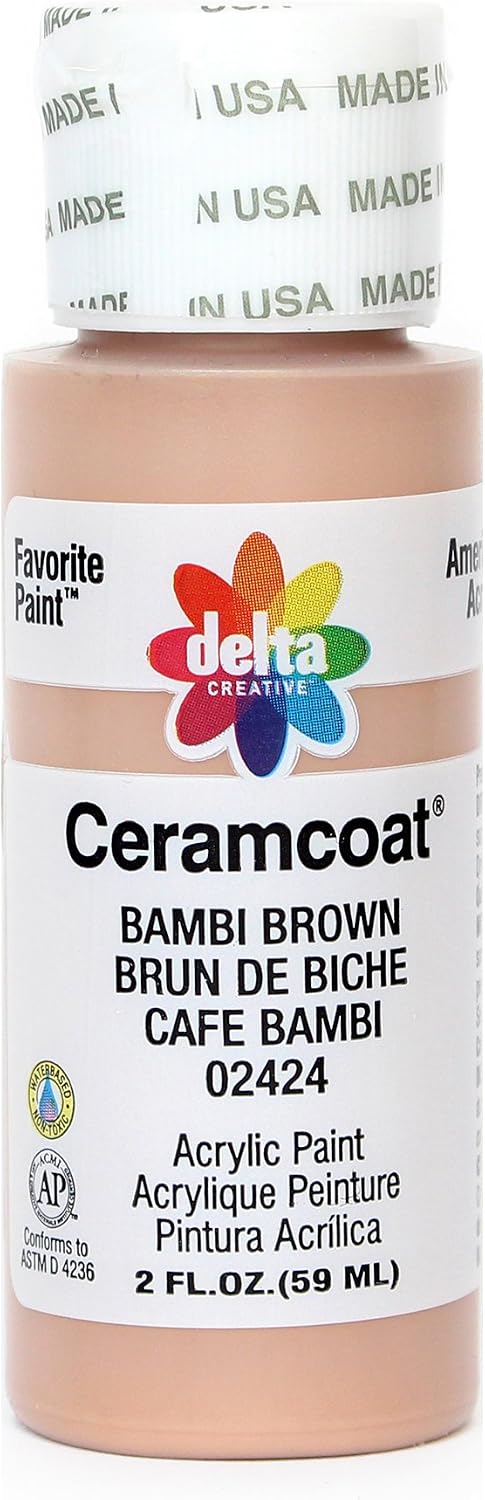 Delta Ceramacoat Matte Acrylic Paint 59 ml - Colour Variety
