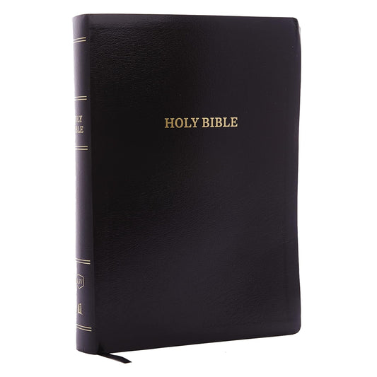 KJV Holy Bible: Super Giant Print w/ Red Letter Black Leather-look