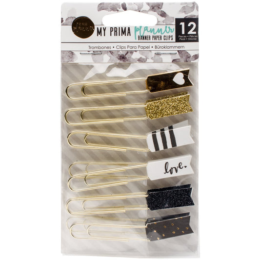 Prima : My Prima Planner - Banner Paper Clips