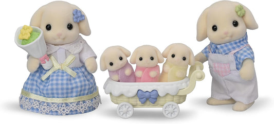 Calico Critters - Flora Rabbit Family