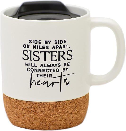 Mug Cork Bottom Sisters