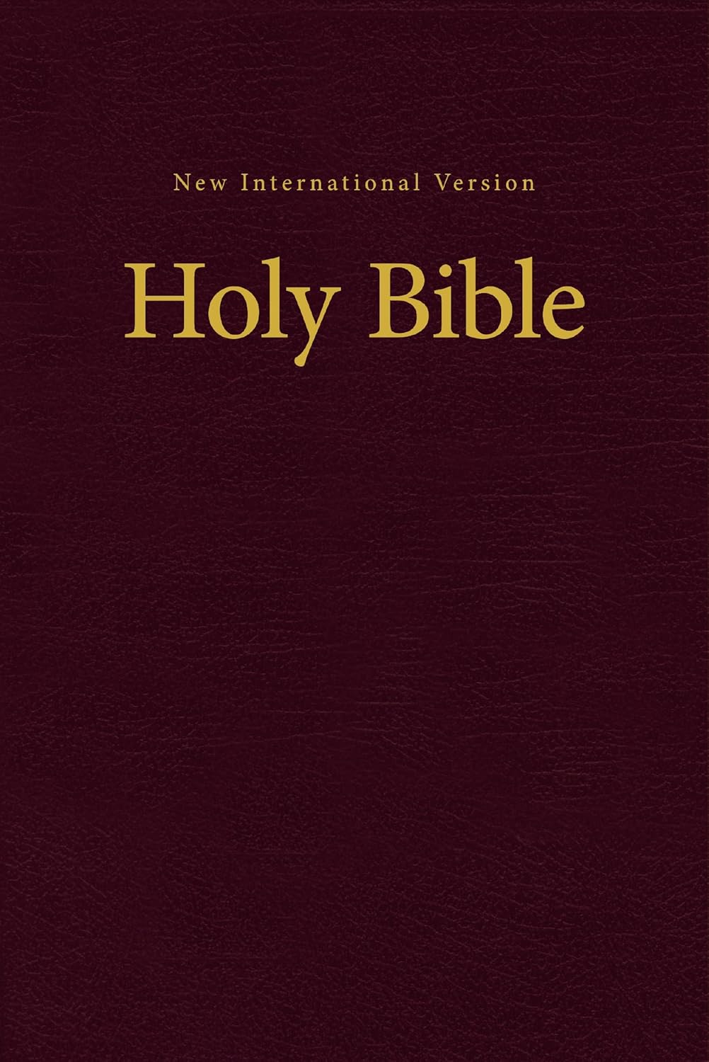 NIV, Value Pew and Worship Bible, Hardcover, Burgundy