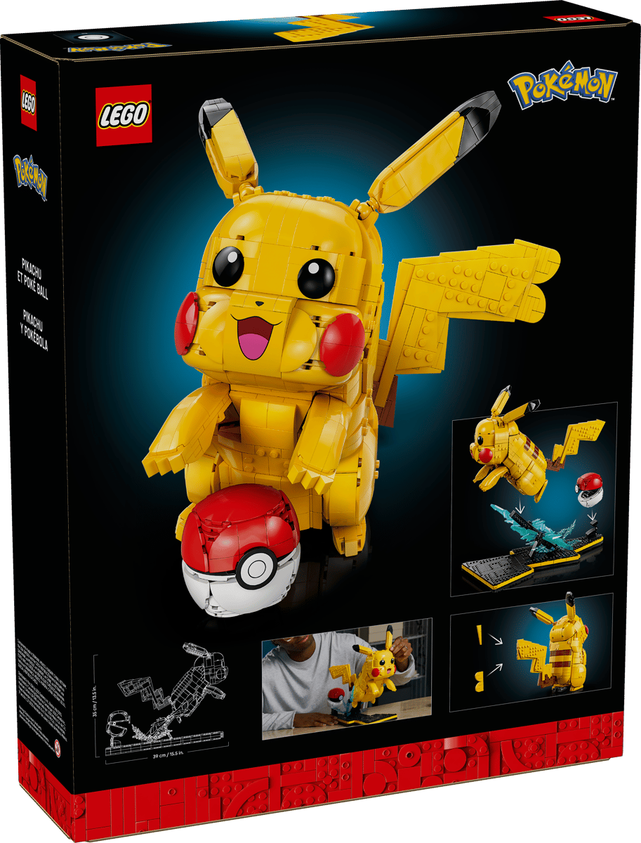 Lego Pokemon : Pikachu and Poke Ball