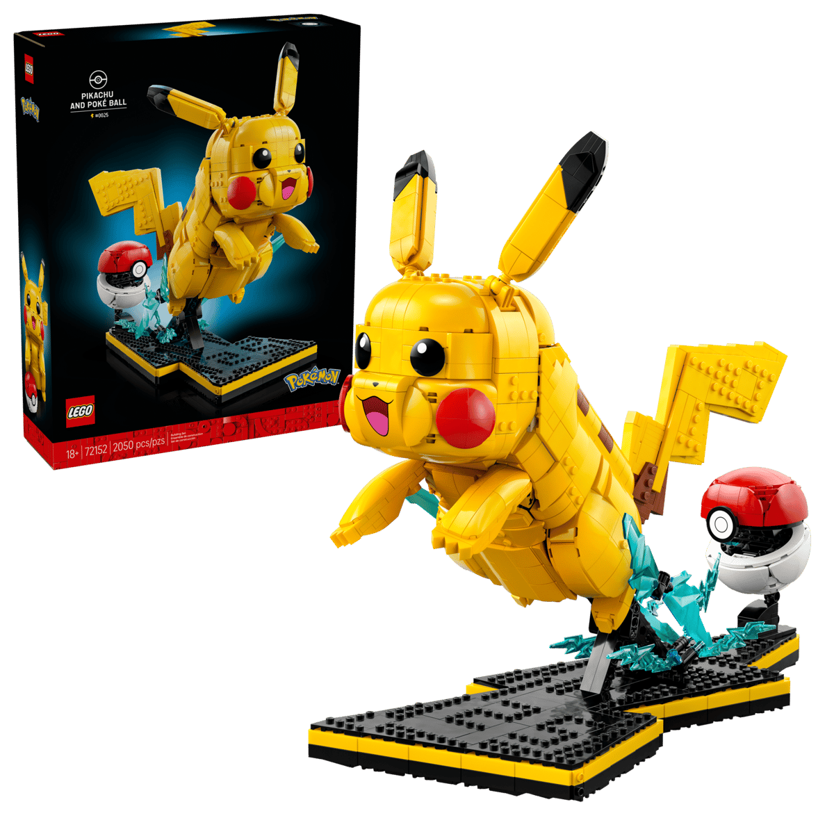 Lego Pokemon : Pikachu and Poke Ball