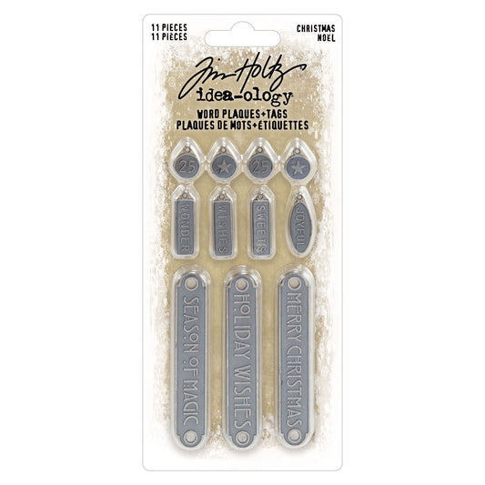 Tim Holtz Idea-ology - Christmas Word Plaques & Tags