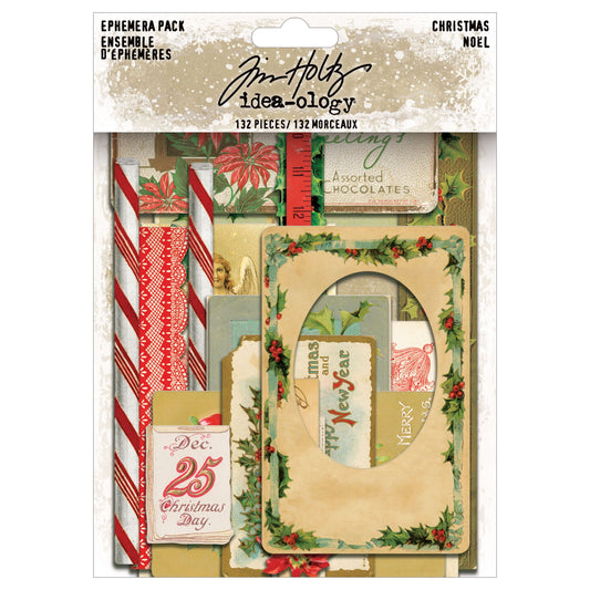 Tim Holtz Idea-ology - Ephemera Pack Christmas