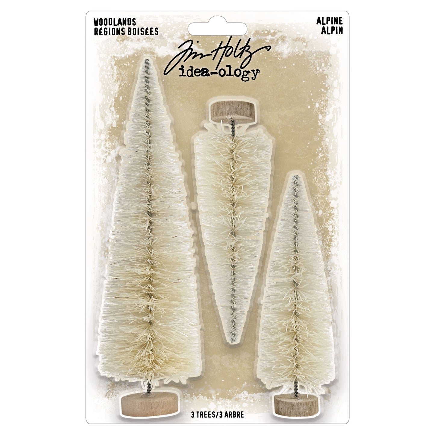 Tim Holtz Idea-ology - Woodland Trees Alpine