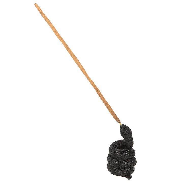 Something Different : Black Snake Incense Stick Holder