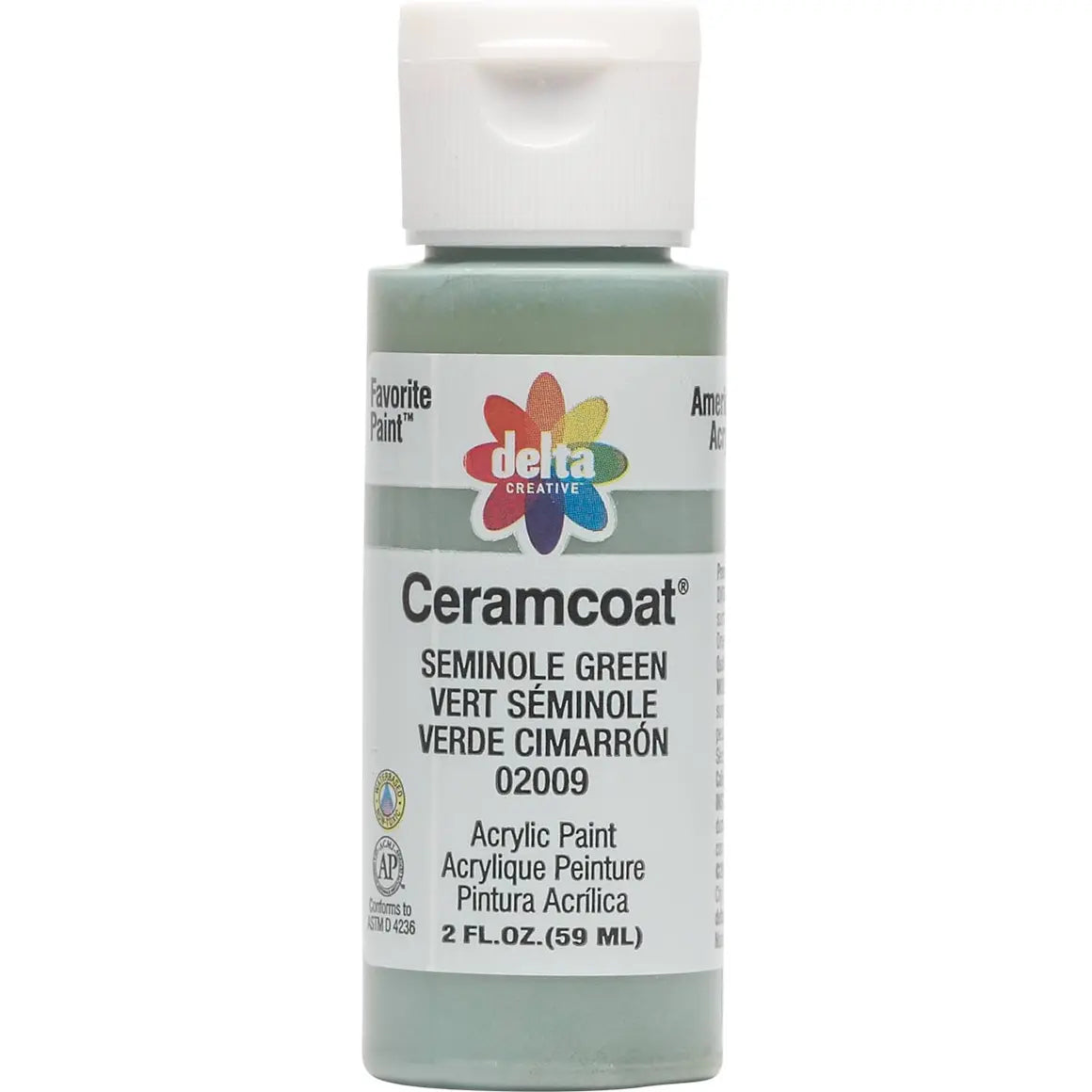 Delta Ceramacoat Matte Acrylic Paint 59 ml - Colour Variety