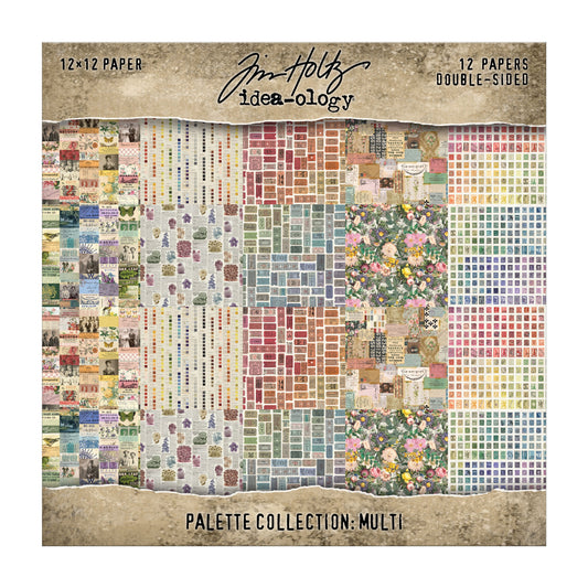 Tim Holtz Idea-Ology Palette Collection Multi 12x12