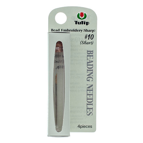 Tulip Beading Needles #10, 4pcs Short