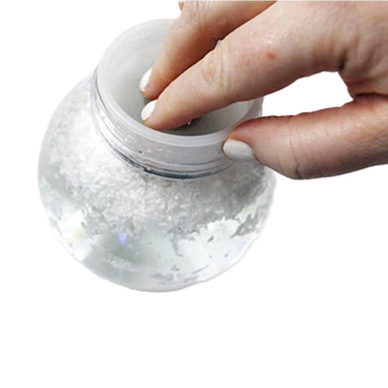 Factory Direct Craft - Clear Acrylic Snow Globe Jar - 4 inch diameter