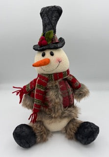 Snowman,  Fur Coat