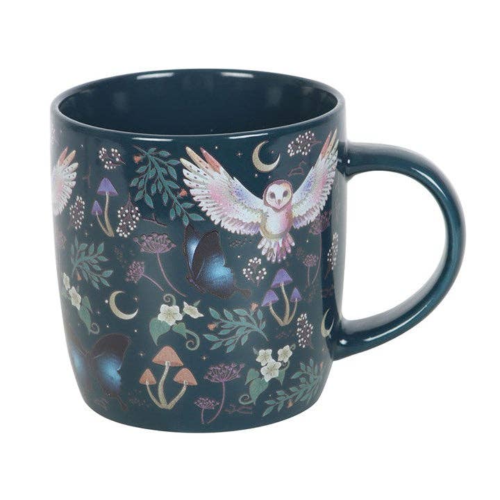 Something Different : Night Flight Owl Print Mug